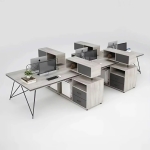 Cụm Bàn Làm Việc 6 Người Tiện Lợi - BC61