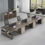 Cụm Bàn Làm Việc 6 Chỗ Đa Chức Năng Cho Nhóm Nhân Viên Hiện Đại - BC113