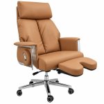 Ghế Giám Đốc Đệm Mút Có Gác Chân Dạng Chữ U - GGD48