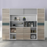Tủ Hồ Sơ Thiết Kế Cánh Lùa Phối Màu Hiện Đại - THS359