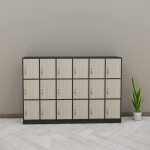 Tủ Locker 18 Ngăn Thiết Kế 3 Hàng 6 Cột - TLK85