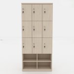 Tủ Locker 9 Cánh 4 Ngăn Để Giày - TLK29