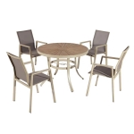 Bộ Bàn Ghế Cafe 4 Chỗ Sân Vườn Ngoài Trời - SV62
