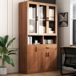 Tủ Văn Phòng Lưu Trữ Hồ Sơ 3 Cánh Kính - THS306