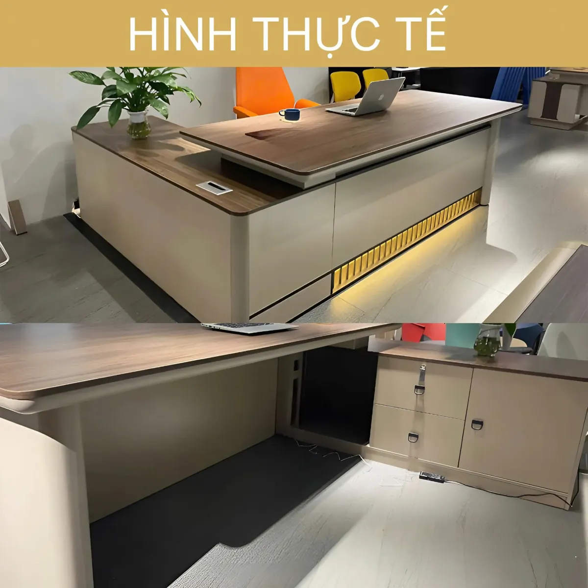 Bàn Giám Đốc Phong Cách Châu Âu Đương Đại Sang Trọng 