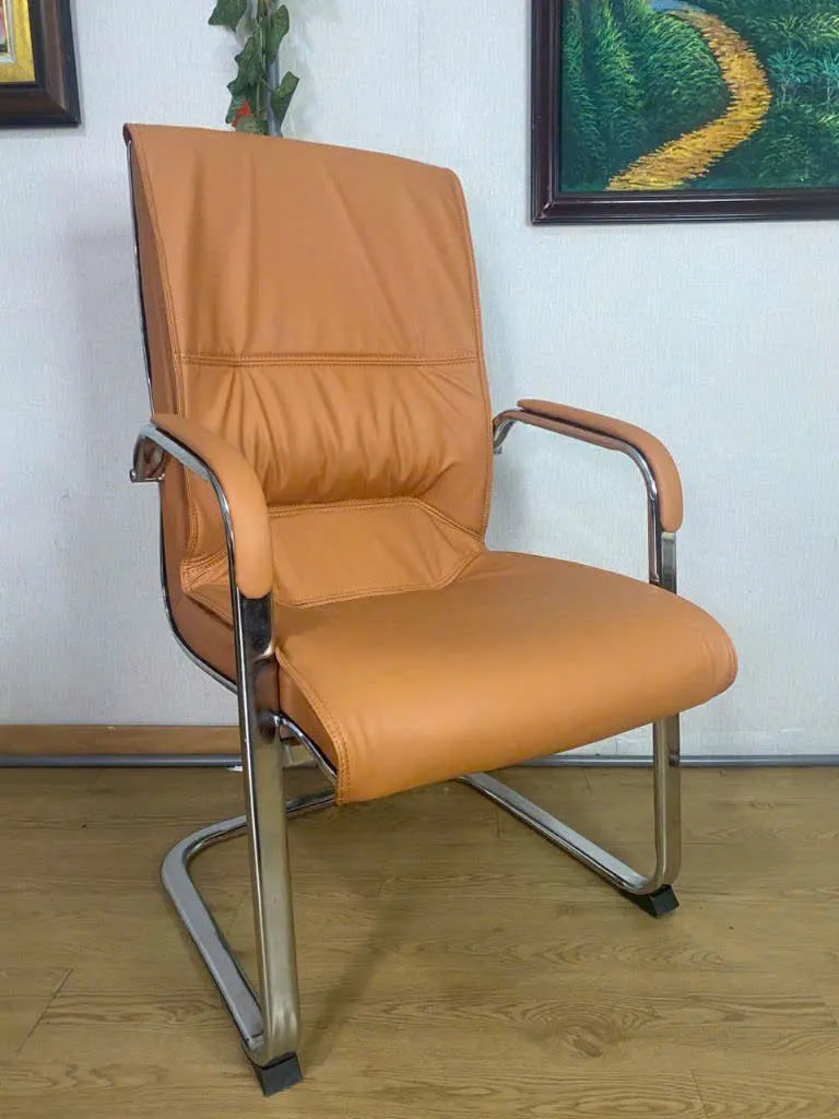 Ghế Họp Chân Quỳ Bọc Da Cao Cấp