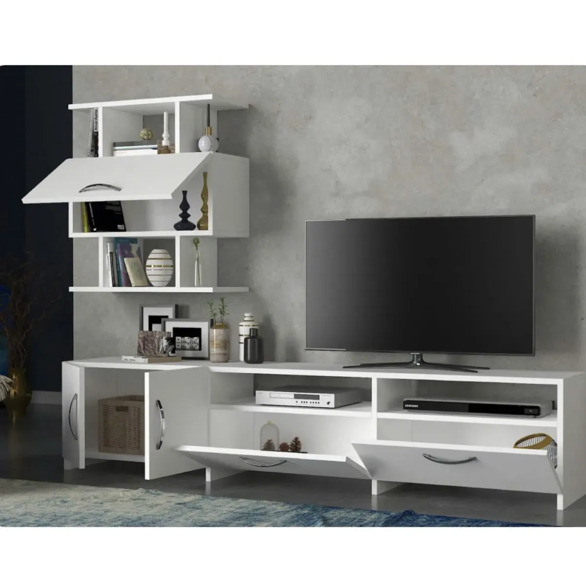 Kệ Tivi Cánh Lật & Kệ Treo Tối Giản