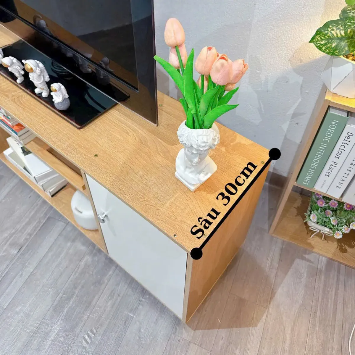  Kệ Tivi Tiết Kiệm Không Gian Hiện Đại
