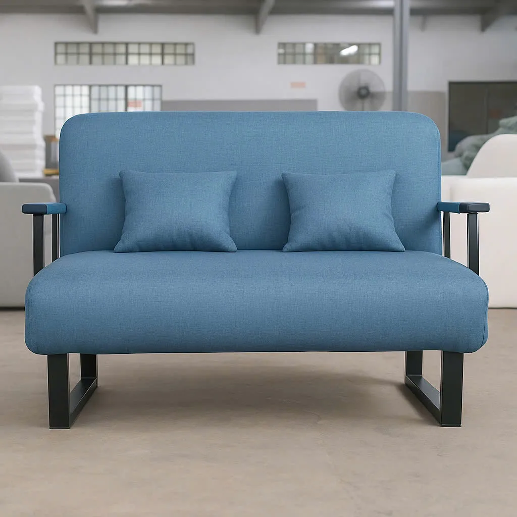 Ghế Sofa Giường Đơn Giản Có Gối Tựa Êm Ái
