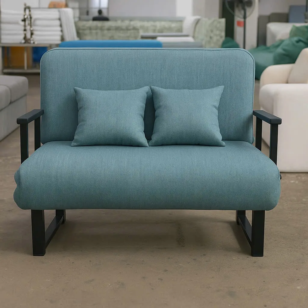 Ghế Sofa Giường Đơn Giản Có Gối Tựa Êm Ái