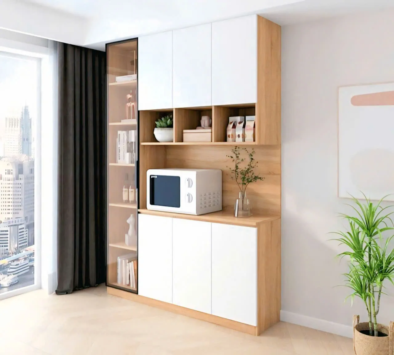 Tủ Bếp Gỗ Hiện Đại Cao Cấp