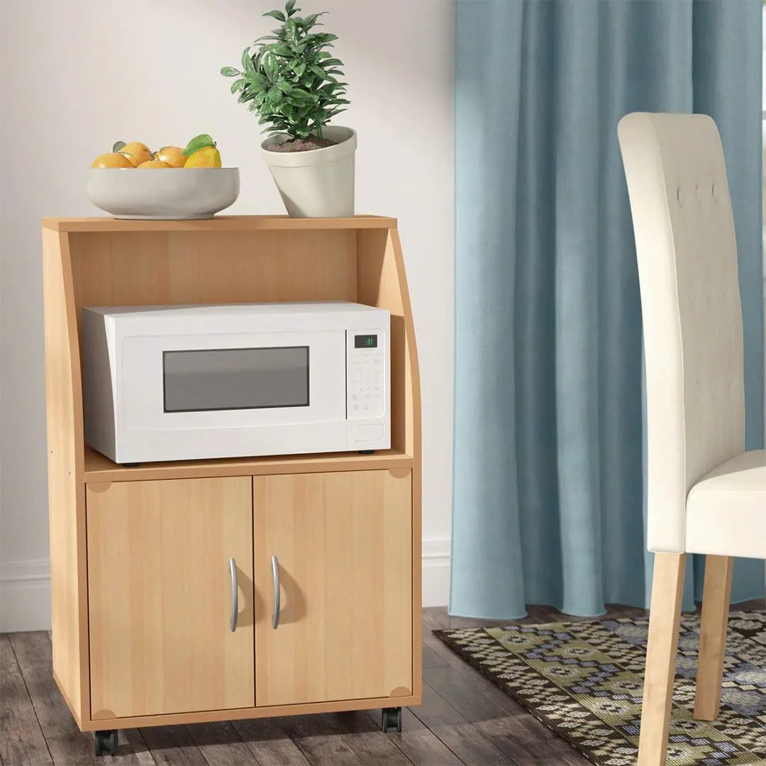 Tủ Bếp Mini Đa Năng Gỗ Di Động Tiện Lợi