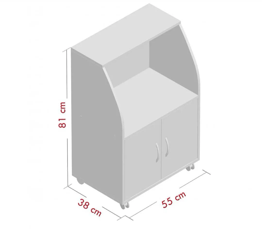 Tủ Bếp Mini Đa Năng Gỗ Di Động Tiện Lợi