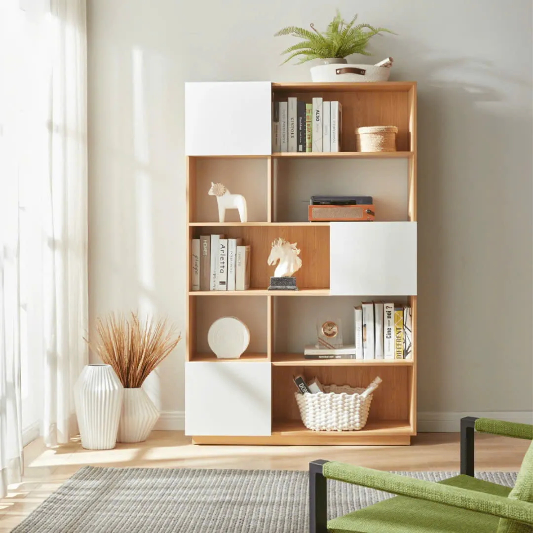 Tủ Hồ Sơ Trang Trí Nhiều Ngăn Tiện Lợi