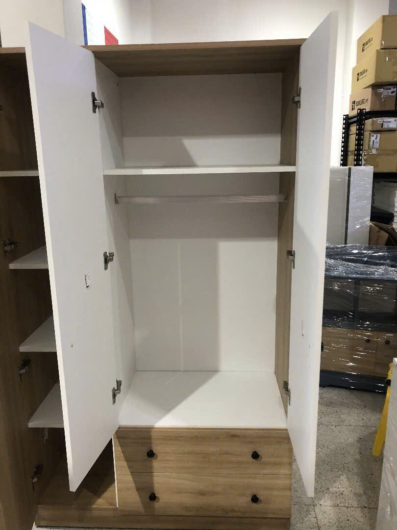 Tủ Quần Áo Gỗ 3 Cánh Cho Căn Hộ Hiện Đại