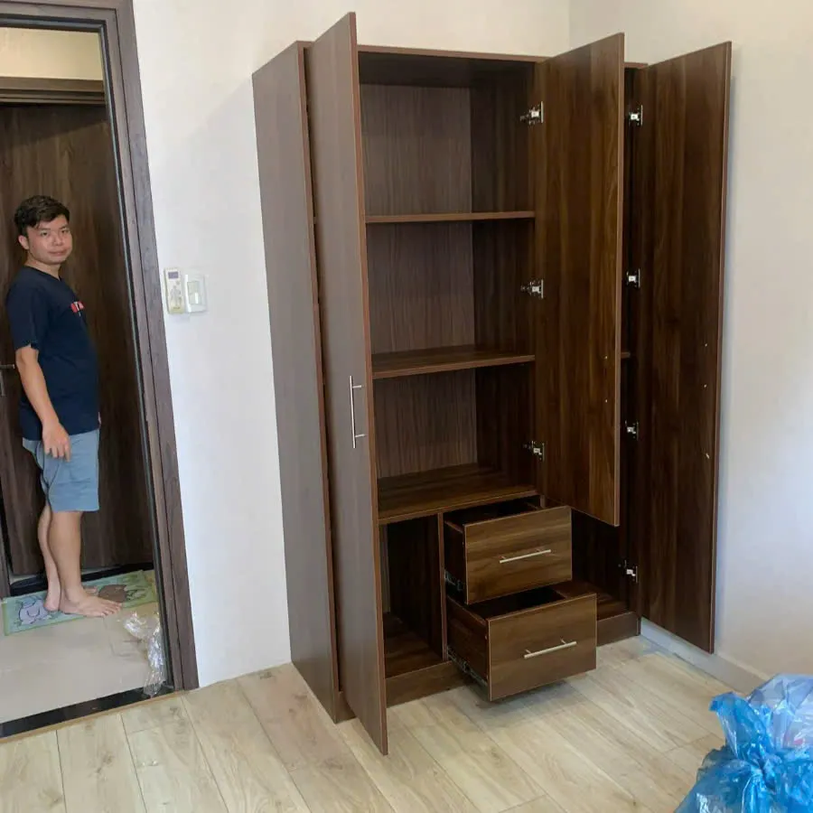 Tủ Quần Áo Gỗ Cho Phòng Ngủ Hiện Đại