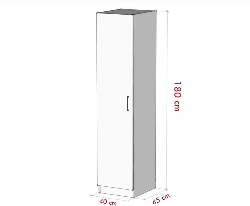 Tủ Quần Áo Treo Đồ Đơn Tối Giản