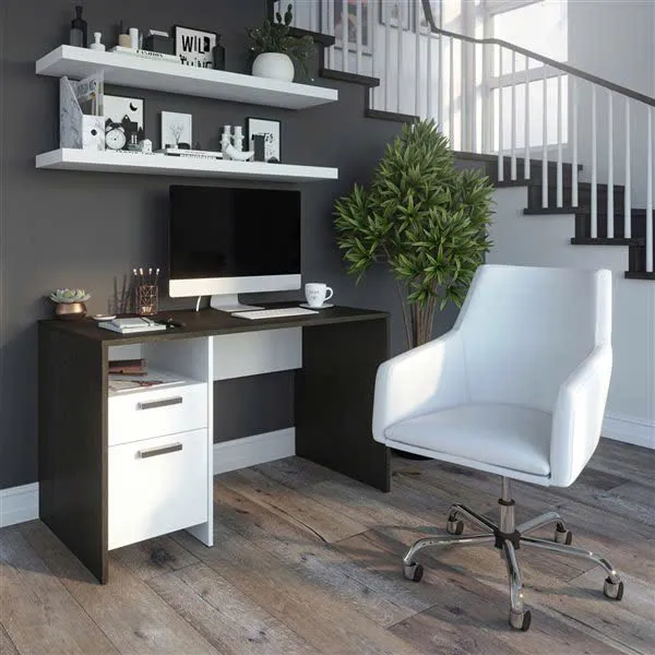 Bàn Làm Việc Gỗ Có Hộc Kéo Phong Cách Hiện Đại