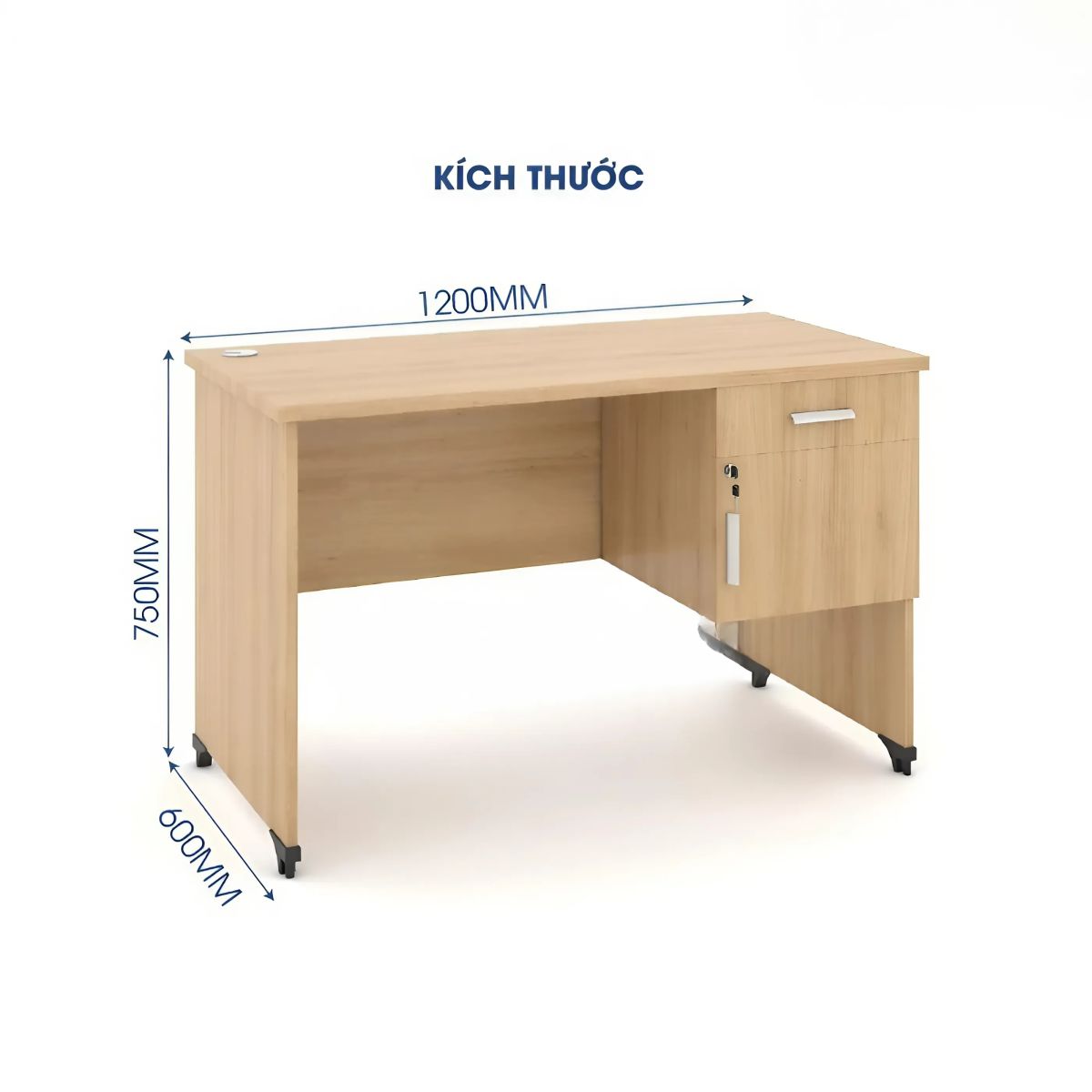 Kích thước bàn làm việc bg11