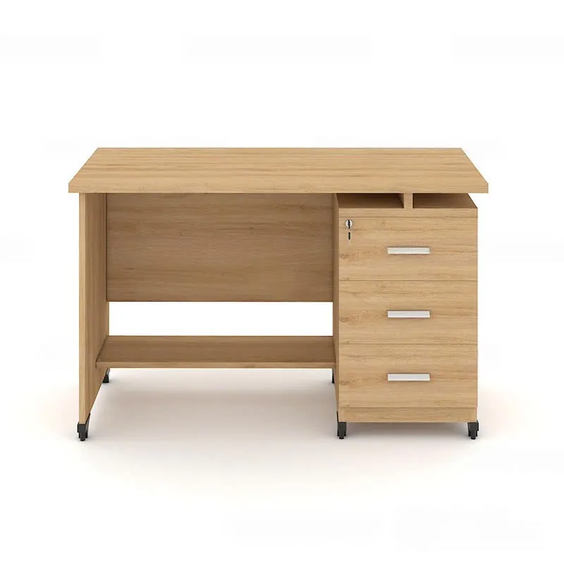 Bàn Làm Việc Gỗ Kèm Hộc Kéo 3 Tầng