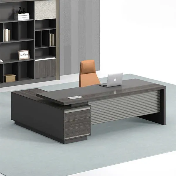 Bàn Giám Đốc Góc L Tinh Tế Mạnh Mẽ - BGD113