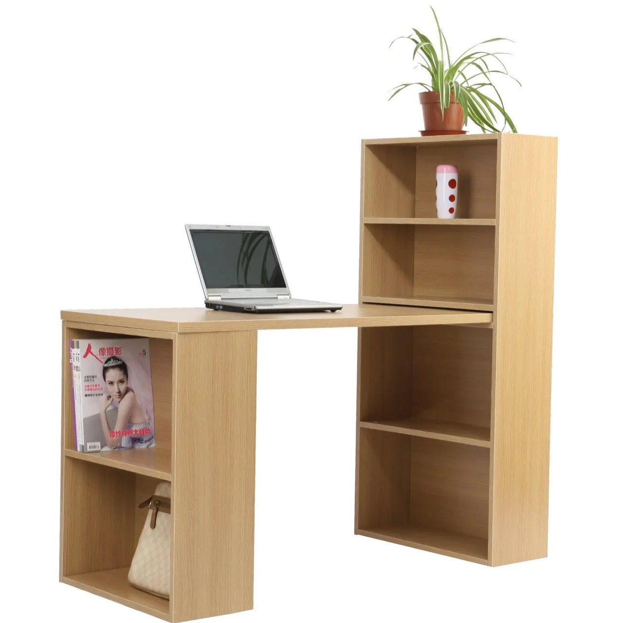 Bàn Làm Việc Có Kệ Giá Sách Tiện Lợi - BG54