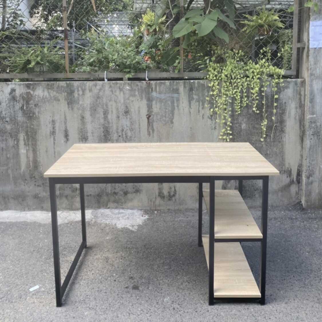 Bàn Làm Việc 2 Kệ Sách - BLV29