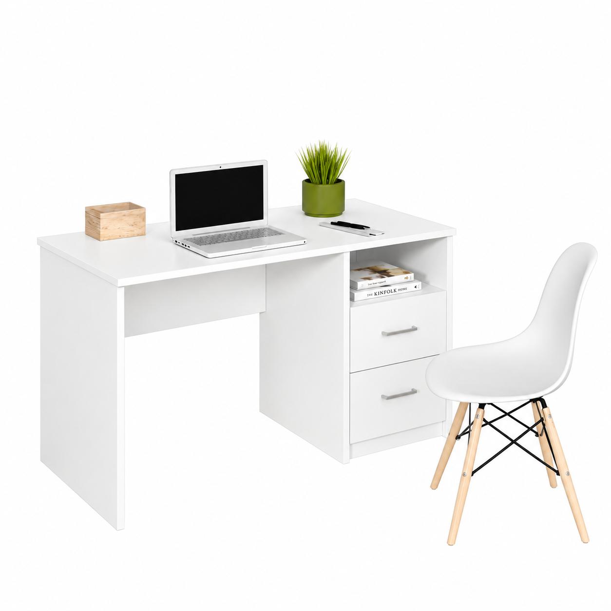 Bàn Văn Phòng Tích Hợp Hộc Tủ -  BG34
