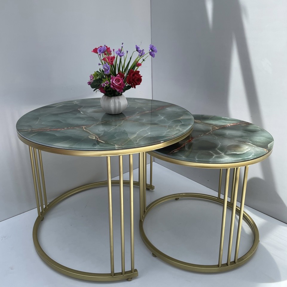 Bàn Trà Sofa Thiết Kế Đôi - BT7