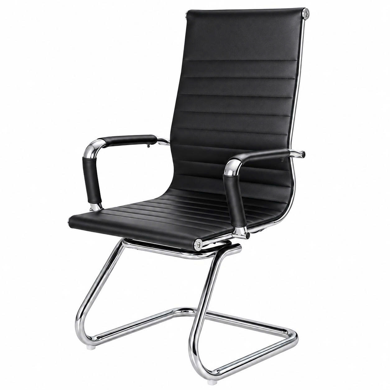 Ghế Phòng Họp Chân Quỳ Nhún Da Lưng Cao - GQ25