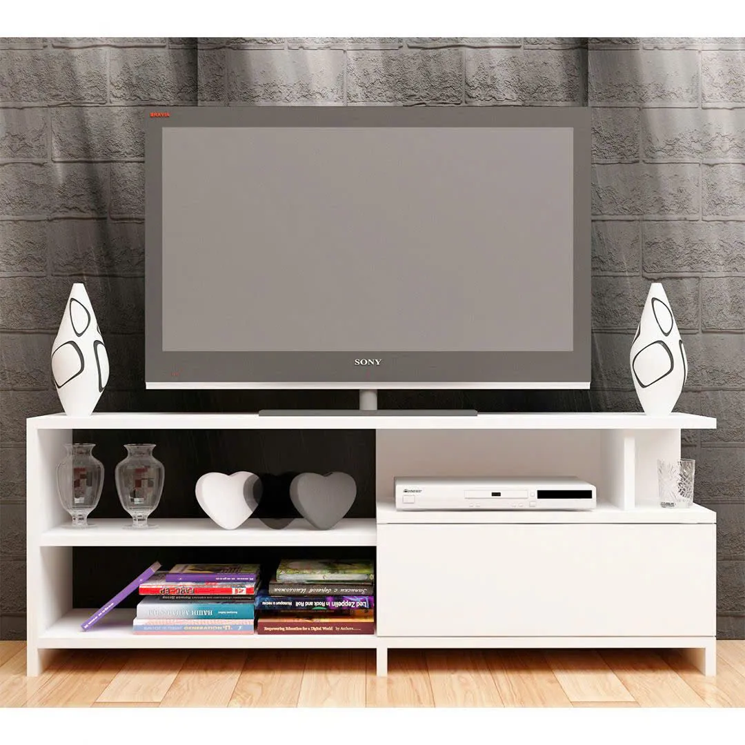 Kệ Tivi Gỗ Công Nghiệp 2 Tầng - KTV19