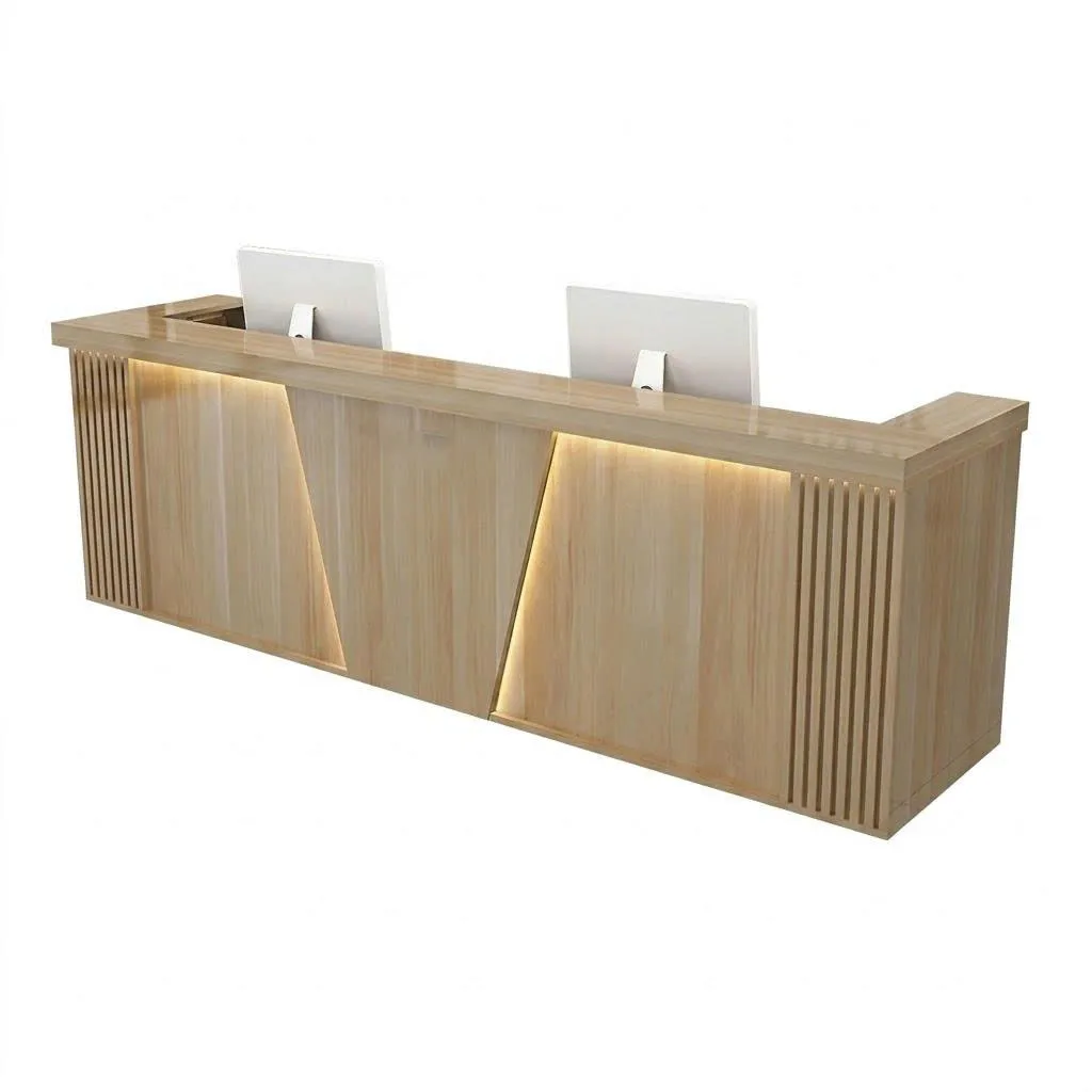 Quầy Lễ Tân Thiết Kế Tinh Tế Đẳng Cấp - LT43