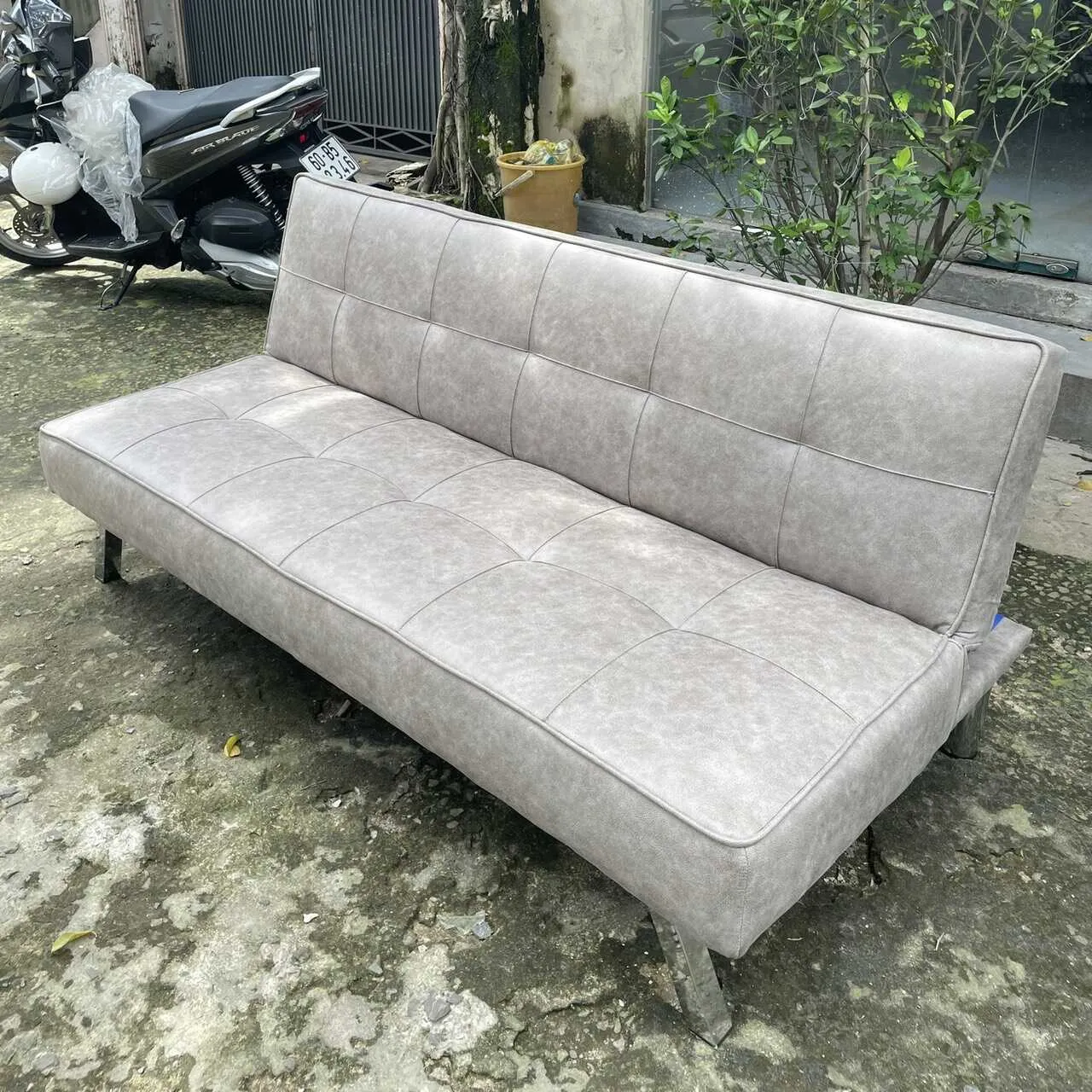 Ghế Sofa Bọc Da Giường Nằm Chính Hãng Serita - SF8