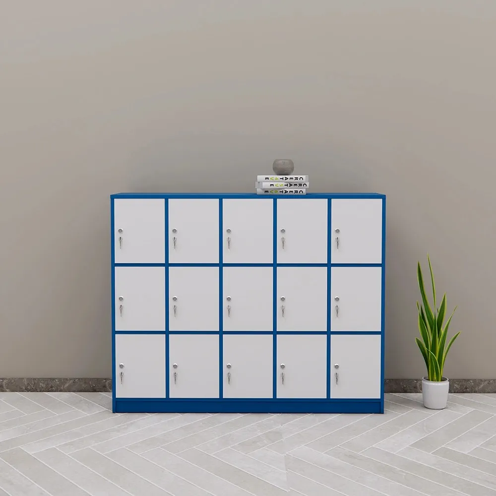Tủ Locker 15 Ngăn Lưu Trữ Đồ Cá Nhân - TLK86