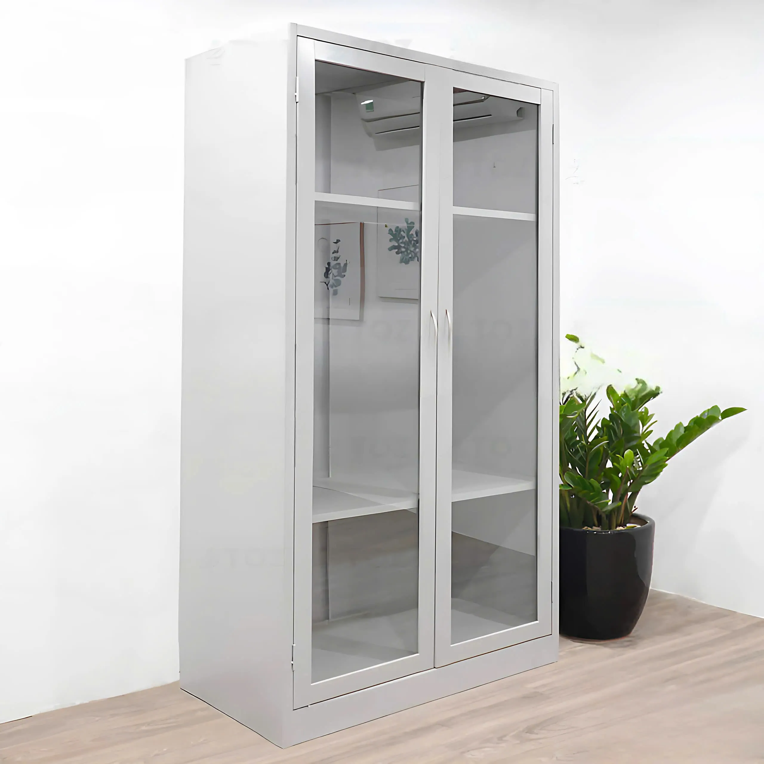 Tủ Locker 2 Cánh Kính Đơn Đa Năng - TLK56
