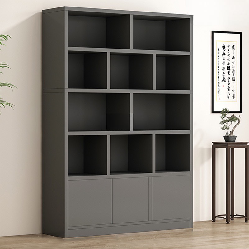 Tủ Văn Phòng Liền Kệ Sách Trang Trí - THS36