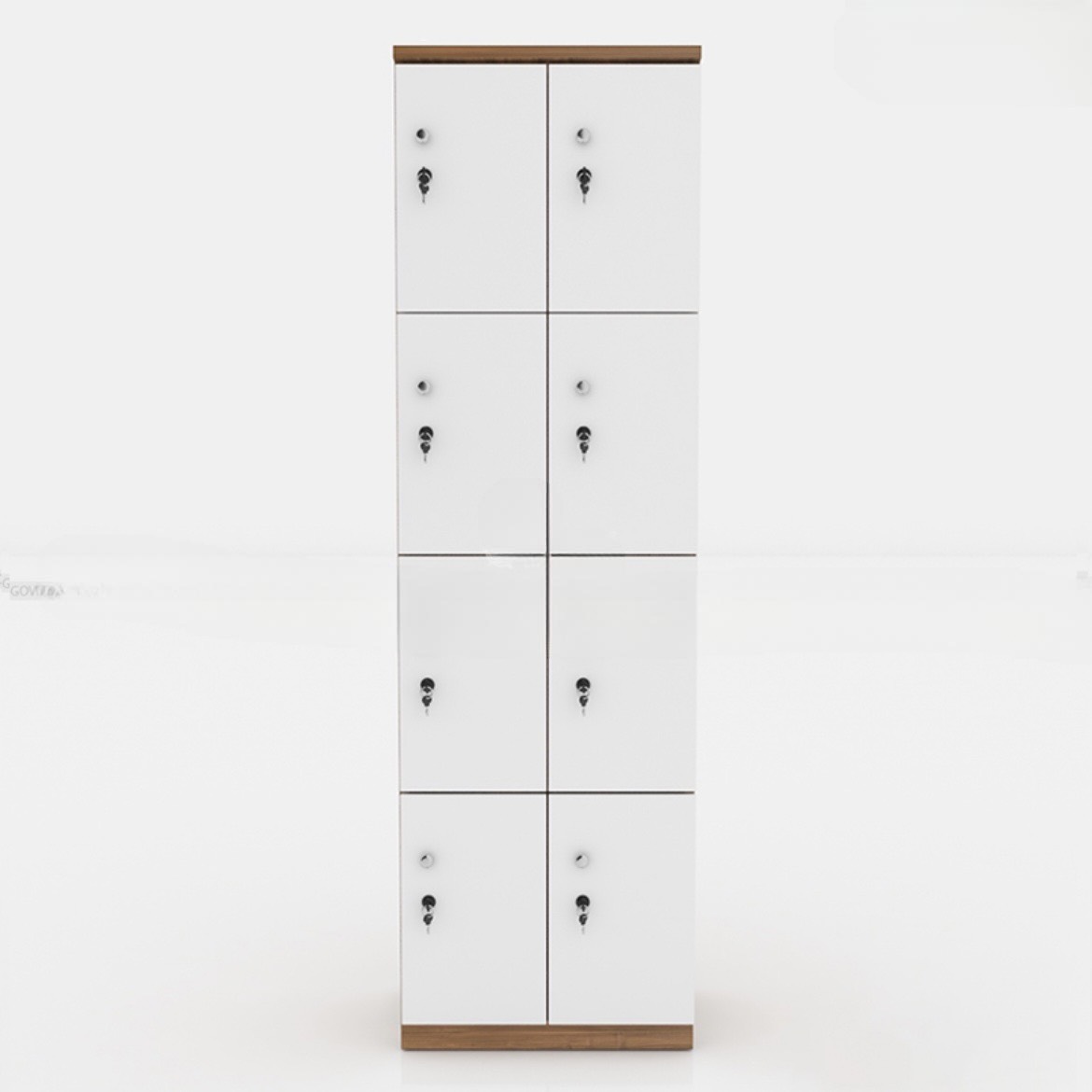 Tủ Locker Dáng Đứng 8 Cánh Dài - TLK18