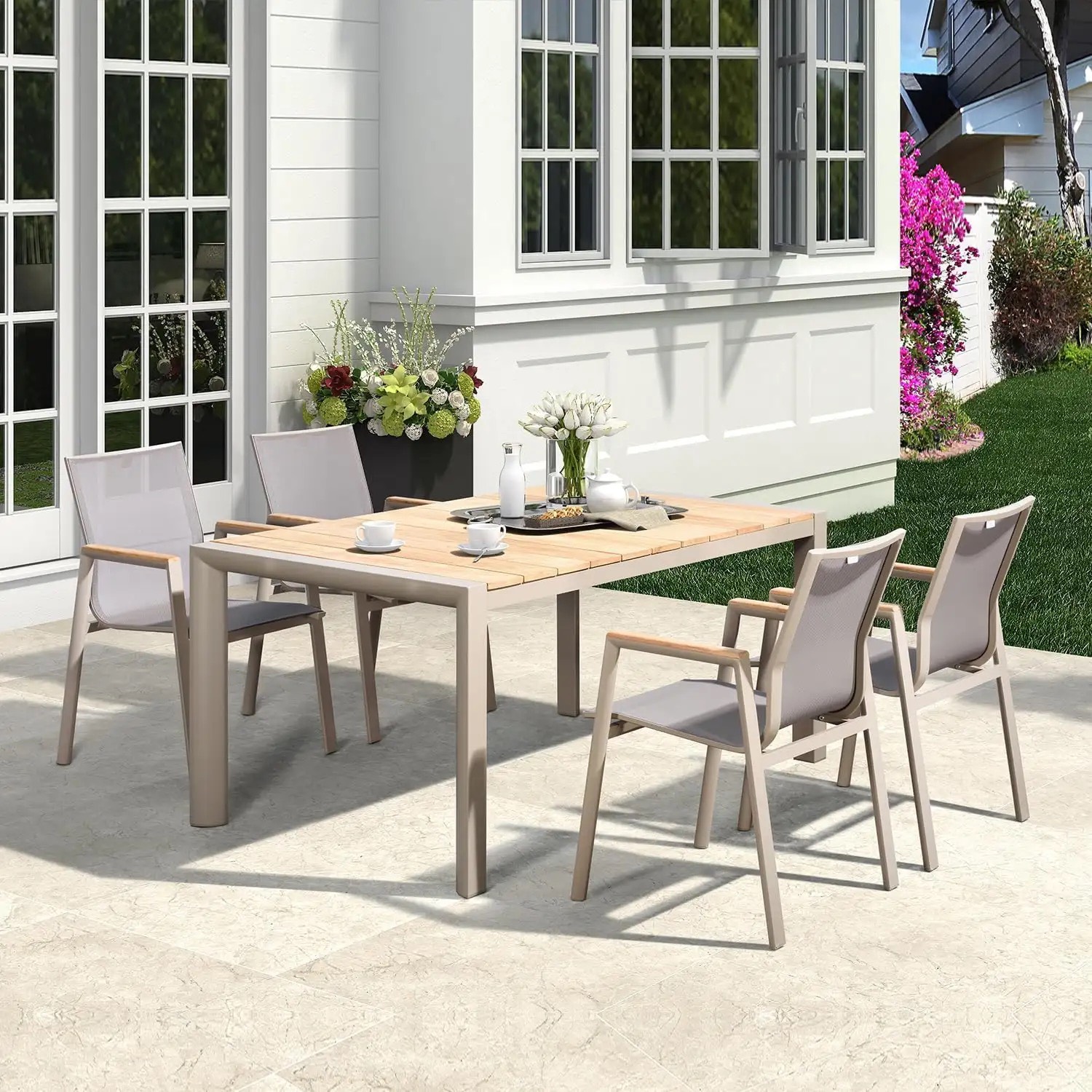 Bộ Bàn Ghế Sân Vườn 4  Đa Năng - SV60