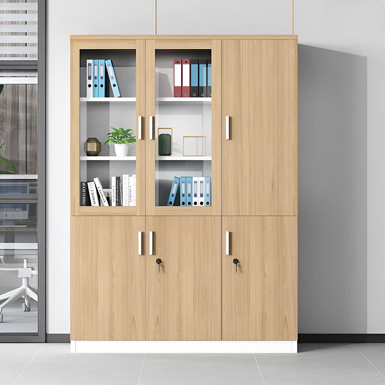 Tủ Hồ Sơ Văn Phòng 3 Cánh Đa Năng  - THS274