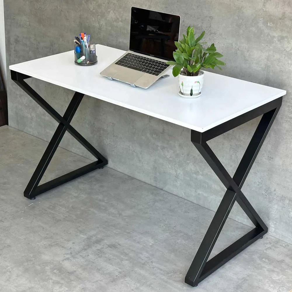 Bàn Làm Việc Chân Sắt Chữ X - BLV117