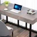 Bàn Làm Việc Chân Sắt Thiết Kế Hiện Đại - BLV133