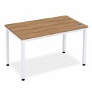 Bàn Làm Việc Độc Lập Chân Sắt Màu Trắng - BLV133