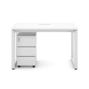 Bàn Làm Việc Chân Sắt U Tam Giác - BLV32