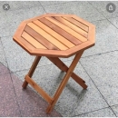  Bàn Ghế Sân Vườn Gấp Gọn Hình Bát Giác Tiện Dụng - SV70