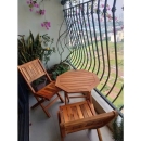  Bàn Ghế Sân Vườn Gấp Gọn Hình Bát Giác Tiện Dụng - SV70
