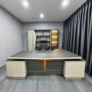 Bàn Giám Đốc Cách Điệu Mạnh Mẽ Đậm Chất Lãnh Đạo - BGD98