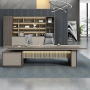 Bàn Giám Đốc Chân Khối Đối Xứng Phối Yếm Nan Hiện Đại - BGD172