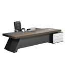 Bàn Giám Đốc Gỗ MDF Kèm Tủ Phụ - BGĐ46