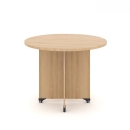 Bàn Văn Phòng Tròn Gỗ MDF - BG19