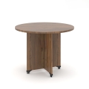Bàn Văn Phòng Tròn Gỗ MDF - BG19